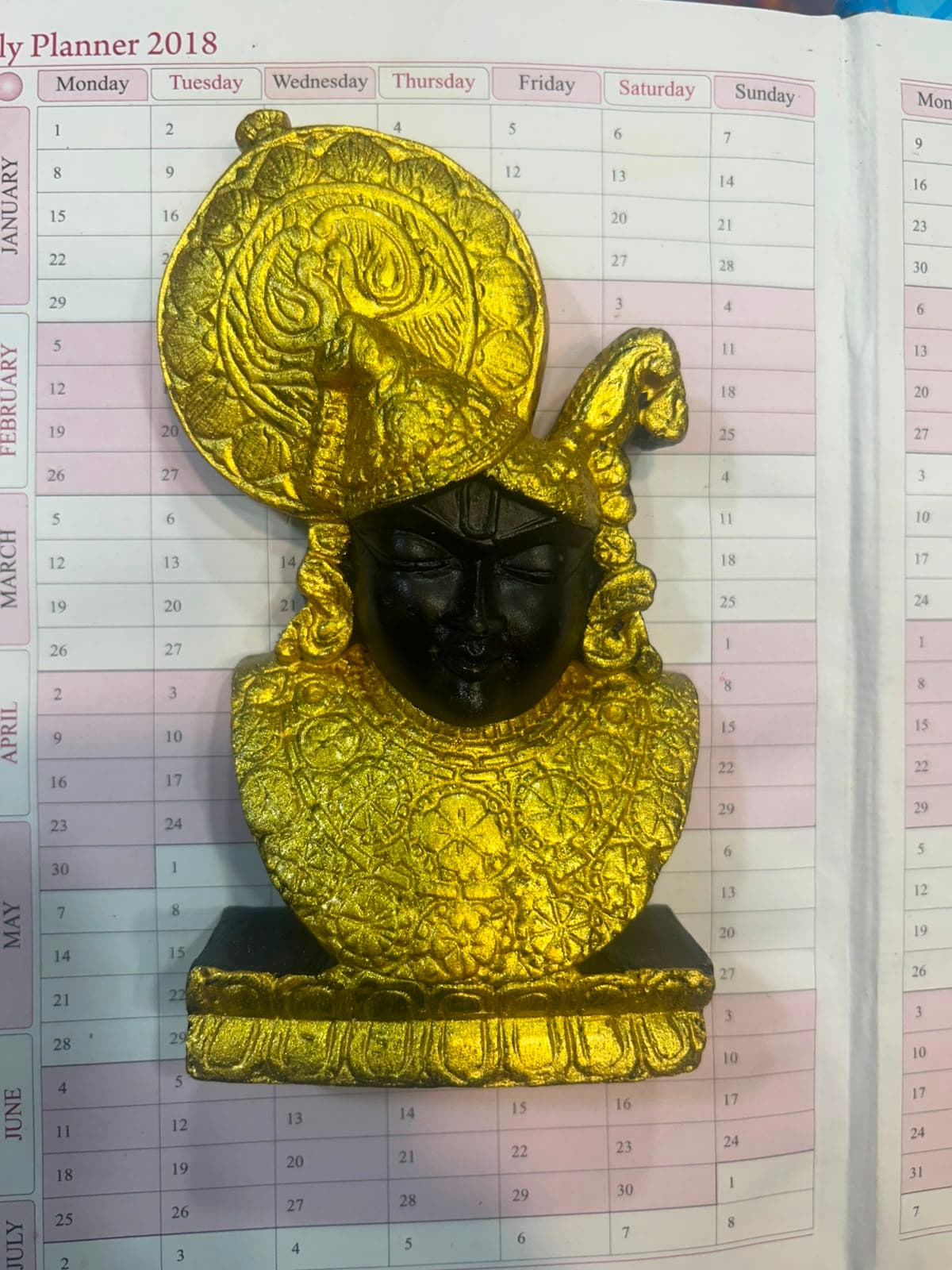 Detailed ornament carving
